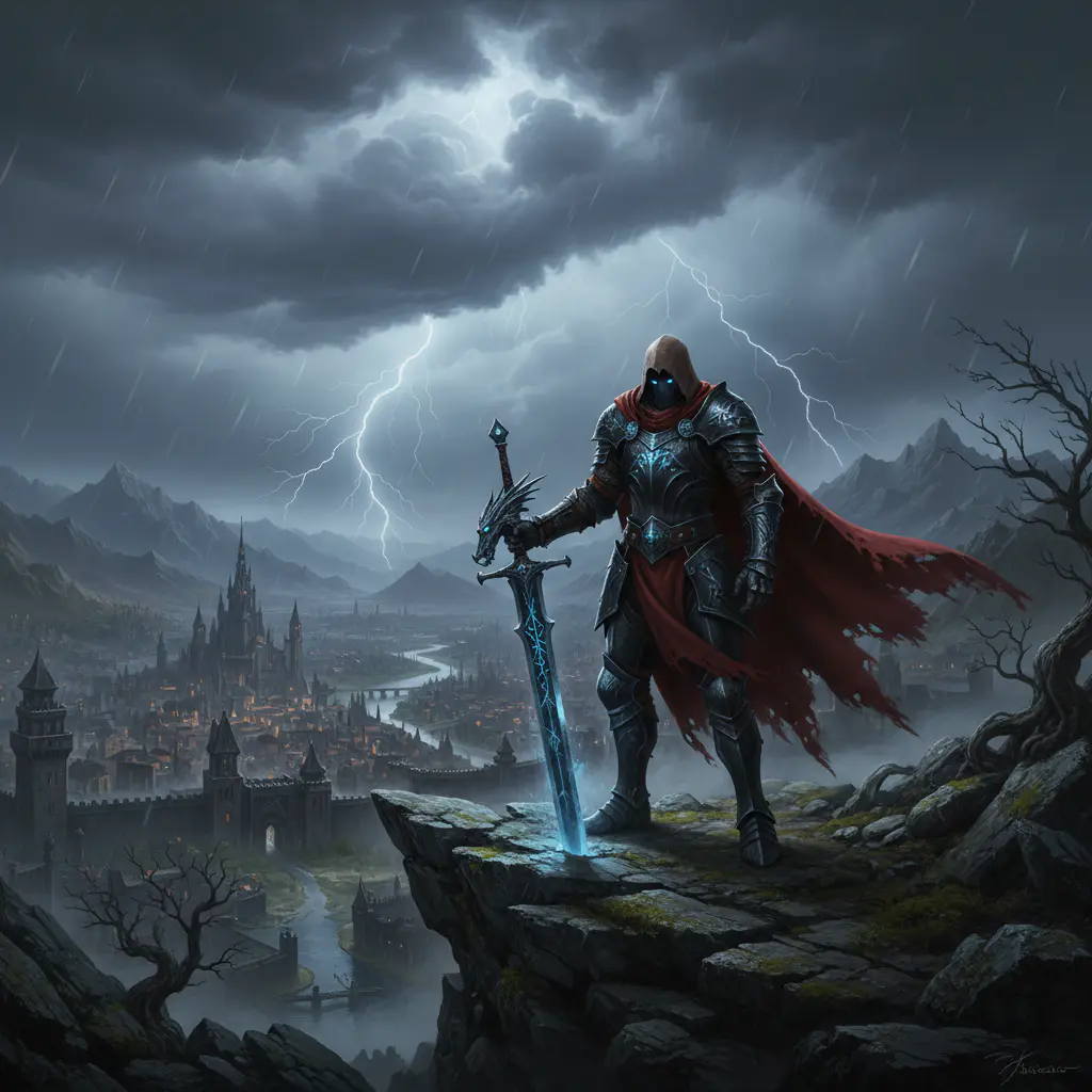 Juego RPG oscuro